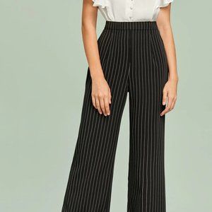 Wide Leg Striped Pants